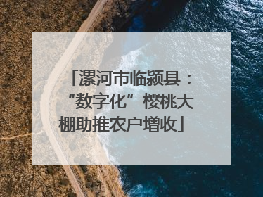 漯河市临颍县：“数字化”樱桃大棚助推农户增收